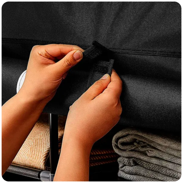 Guarda Roupa Dobrável Organizador De Roupas