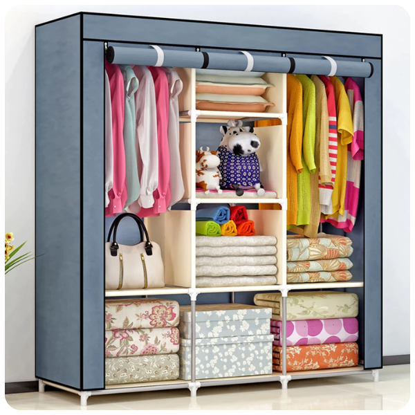 Guarda Roupa Dobrável Organizador De Roupas