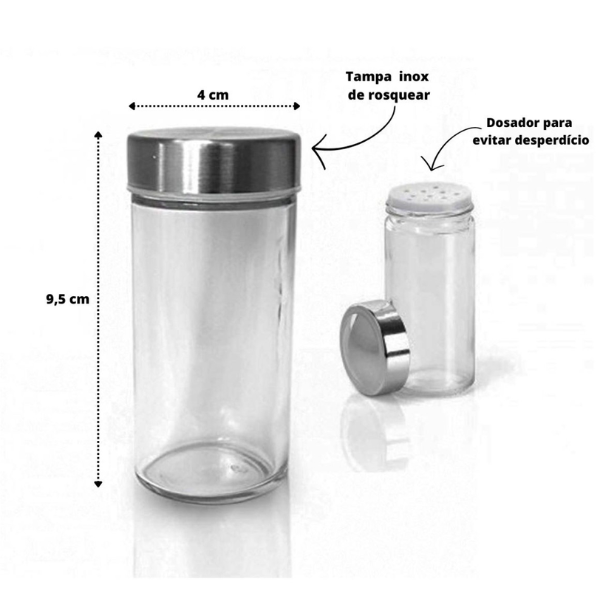 Suporte Giratório para Temperos em Aço Inoxidável FlavorTower™